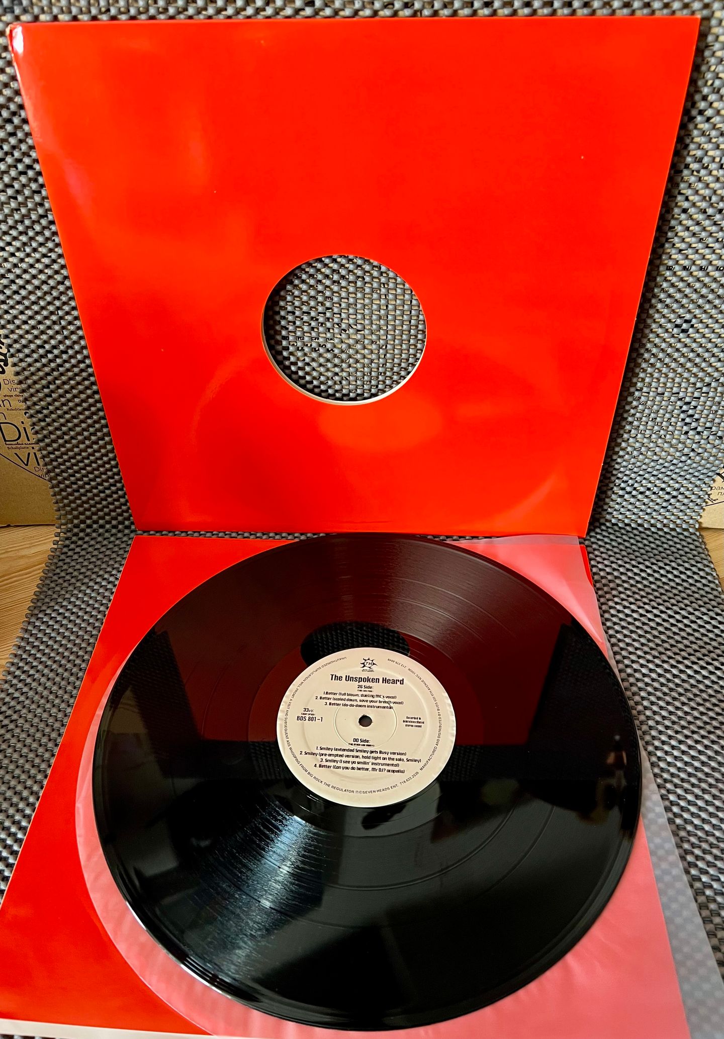 The Unspoken Heard - Better / Smiley | Seven Heads (BDS-801)