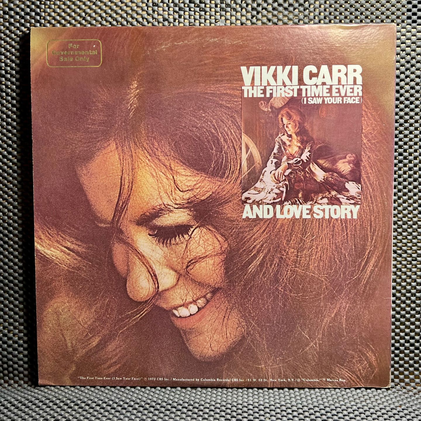 Vikki Carr - Love Story / The First Time Ever [2 x Vinyl LP - 1st US Press - 1976 - CG 33609 - NM/EX] Pop Folk | Columbia (CG 33609) - 4