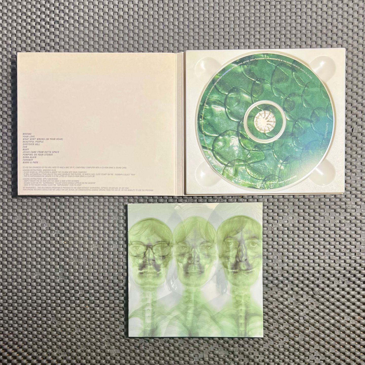 Supergrass - Supergrass [CD - 1st EU Limited Ed. Enhanced Digipak 1999 - Mint/NM] Britpop | Parlophone (7243 5 22056 0 8) - 2