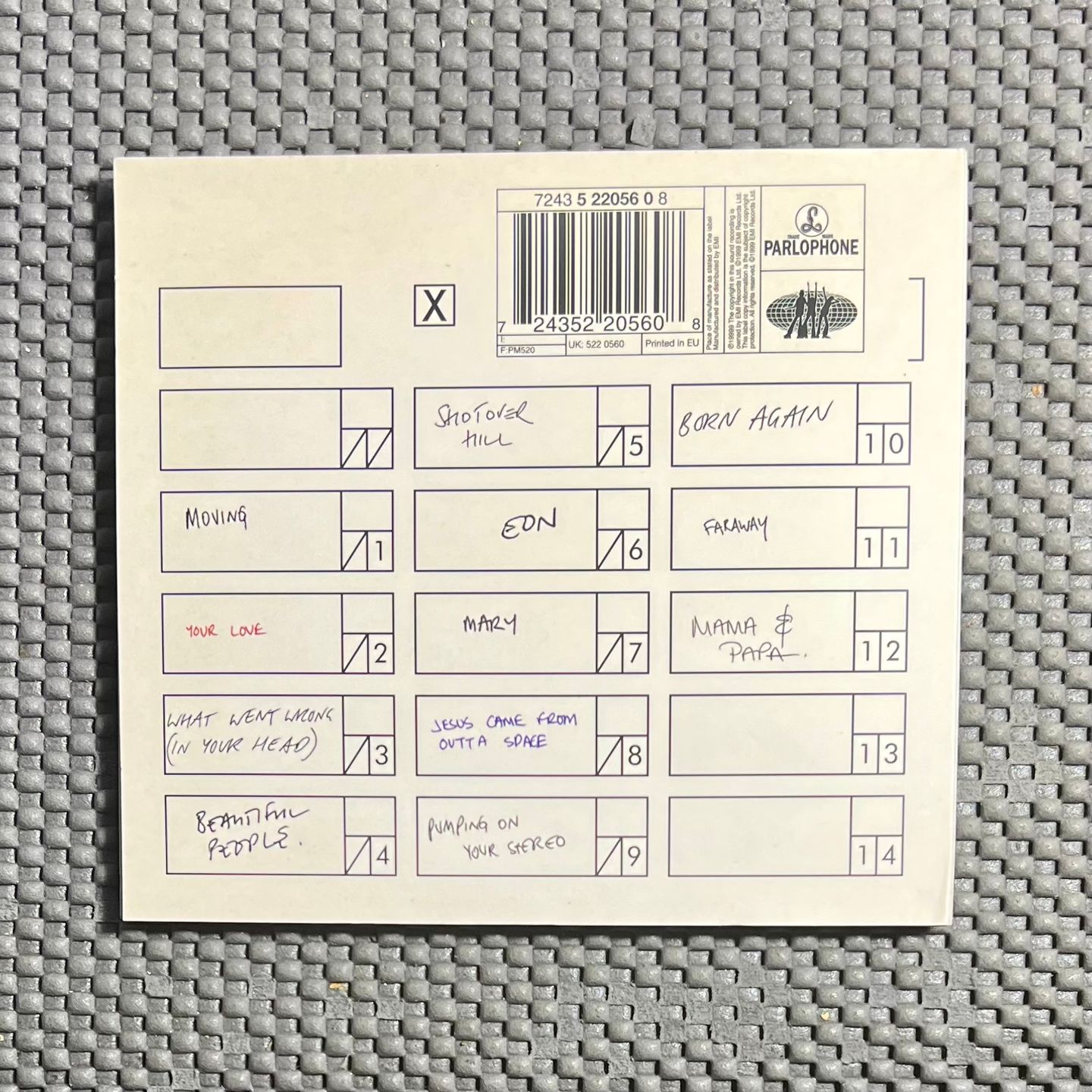 Supergrass - Supergrass [CD - 1st EU Limited Ed. Enhanced Digipak 1999 - Mint/NM] Britpop | Parlophone (7243 5 22056 0 8) - 3