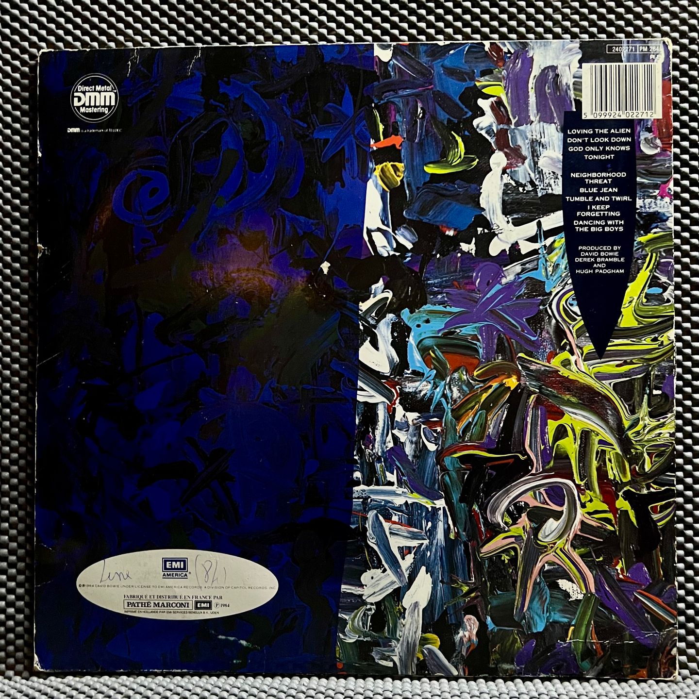 David Bowie - Tonight [Vinyl LP – 1st Press FR - 1984 - VG/VG] Rock | EMI America (2402271) - 2