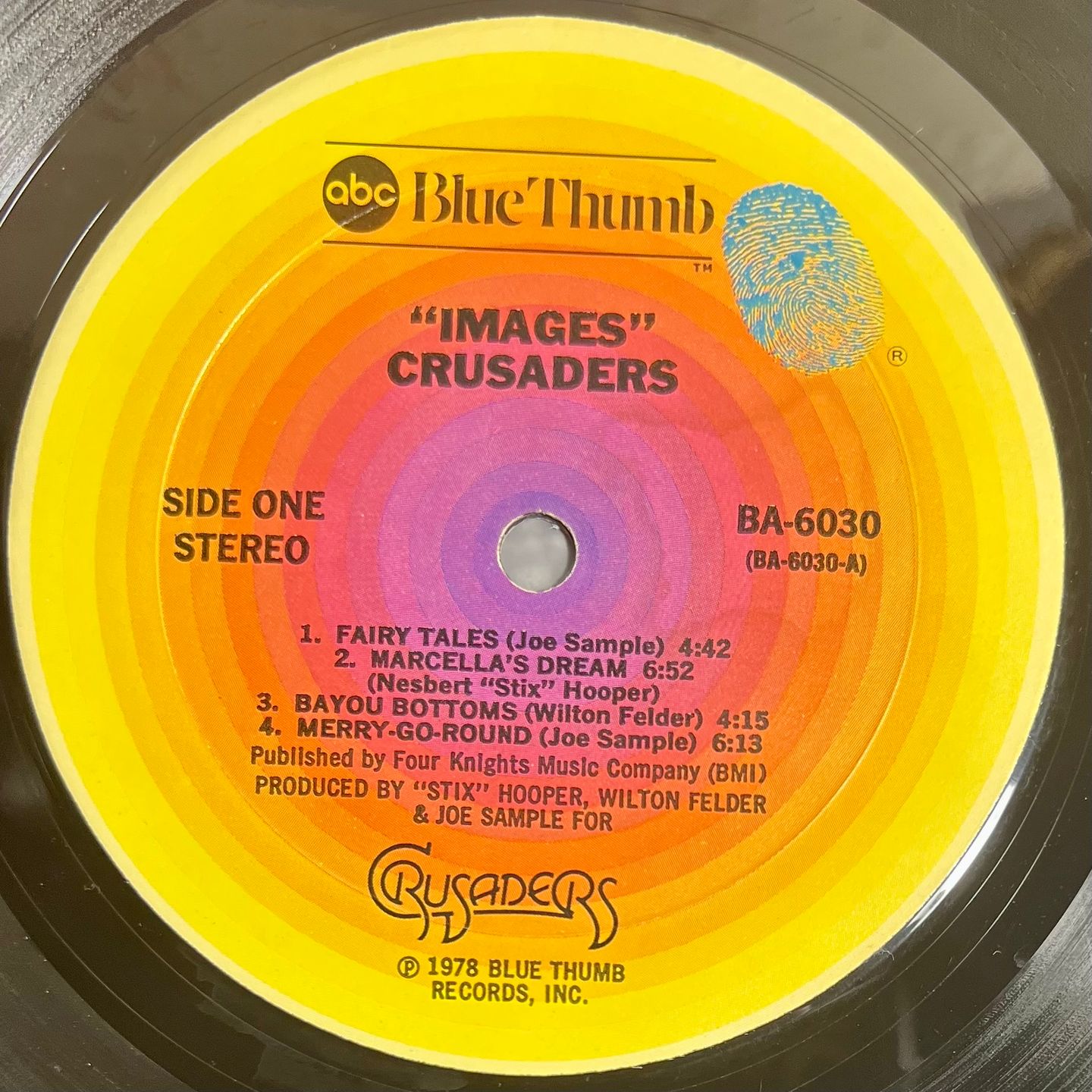 The Crusaders - Images [LP OG US 1978 NM/NM] | ABC Blue Thumb (BA-6030) - 4