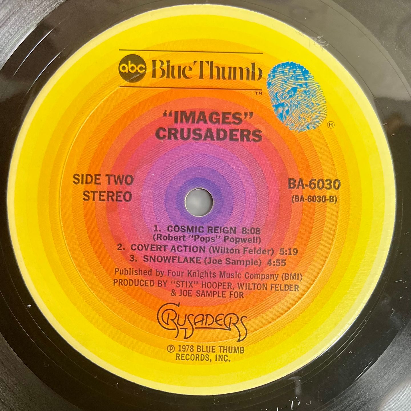 The Crusaders - Images [LP OG US 1978 NM/NM] | ABC Blue Thumb (BA-6030) - 5
