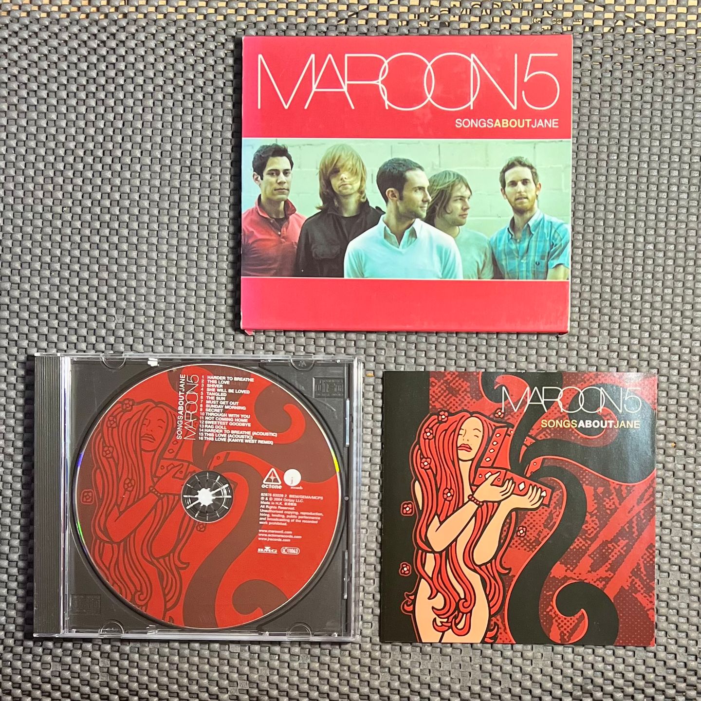 Maroon 5 - Songs About Jane [CD - 1st Edition - Hong Kong - 2004] Pop Rock | J Records (82876 63228 2) - 3