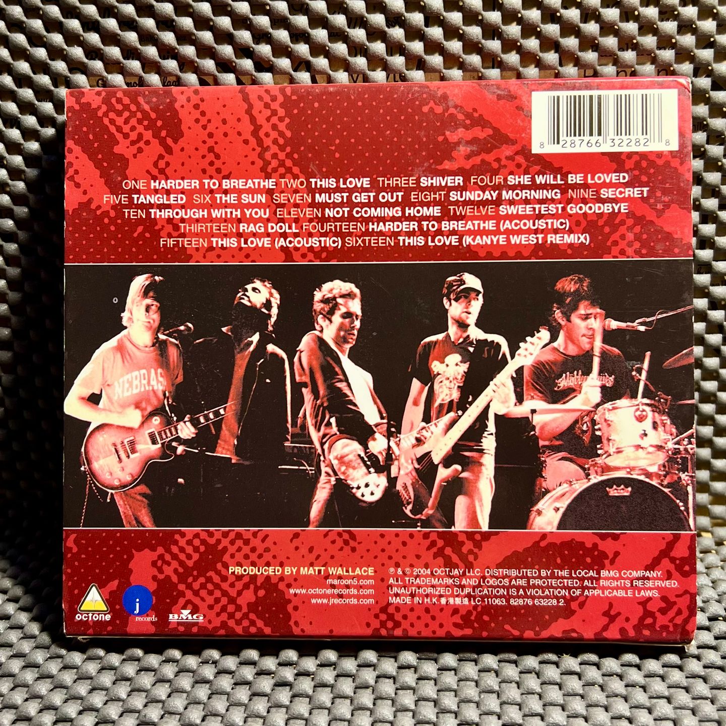 Maroon 5 - Songs About Jane [CD - 1st Edition - Hong Kong - 2004] Pop Rock | J Records (82876 63228 2) - 2