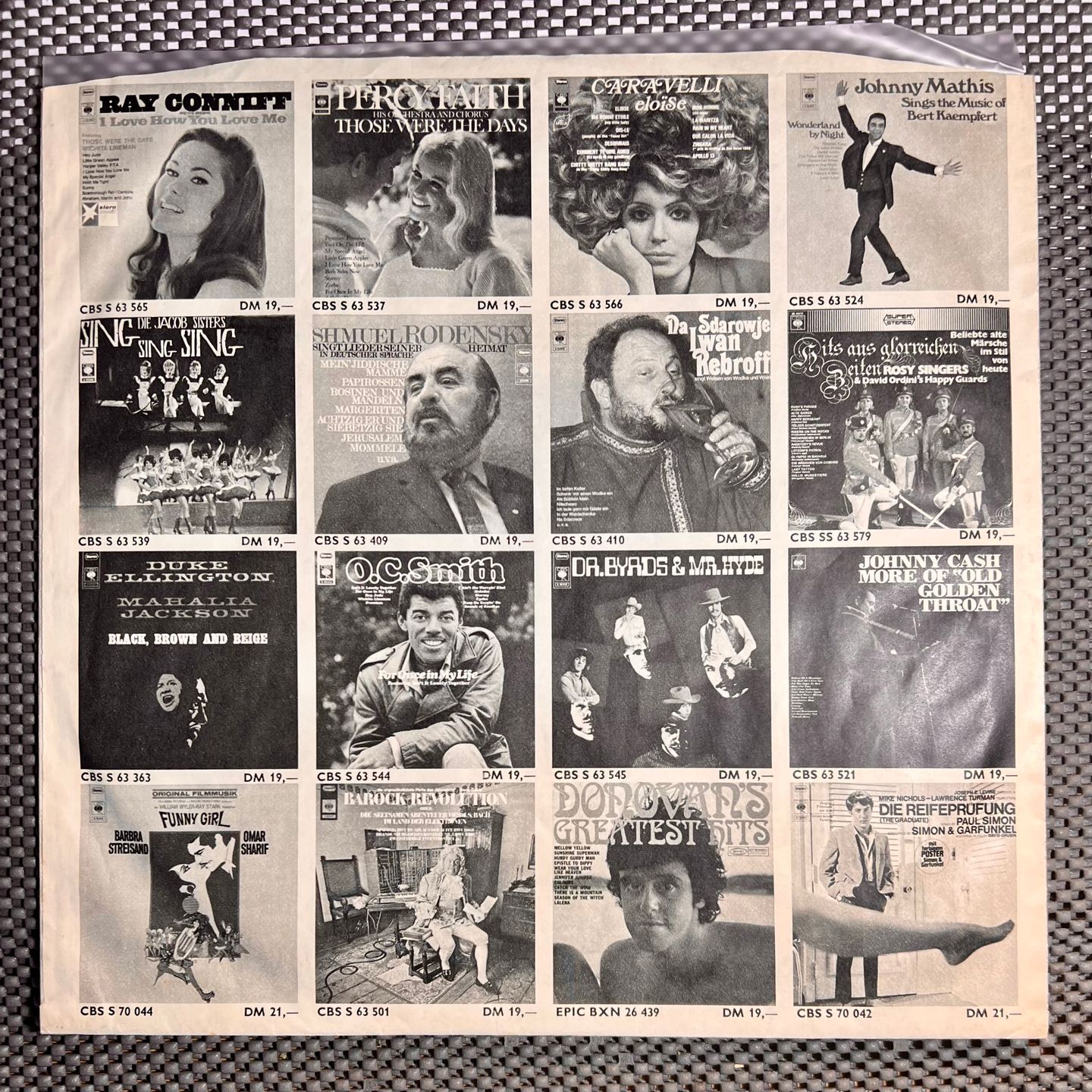 Simon & Garfunkel - Bridge Over Troubled Water [LP OG DE 1970] | CBS (S 63 699) - 7