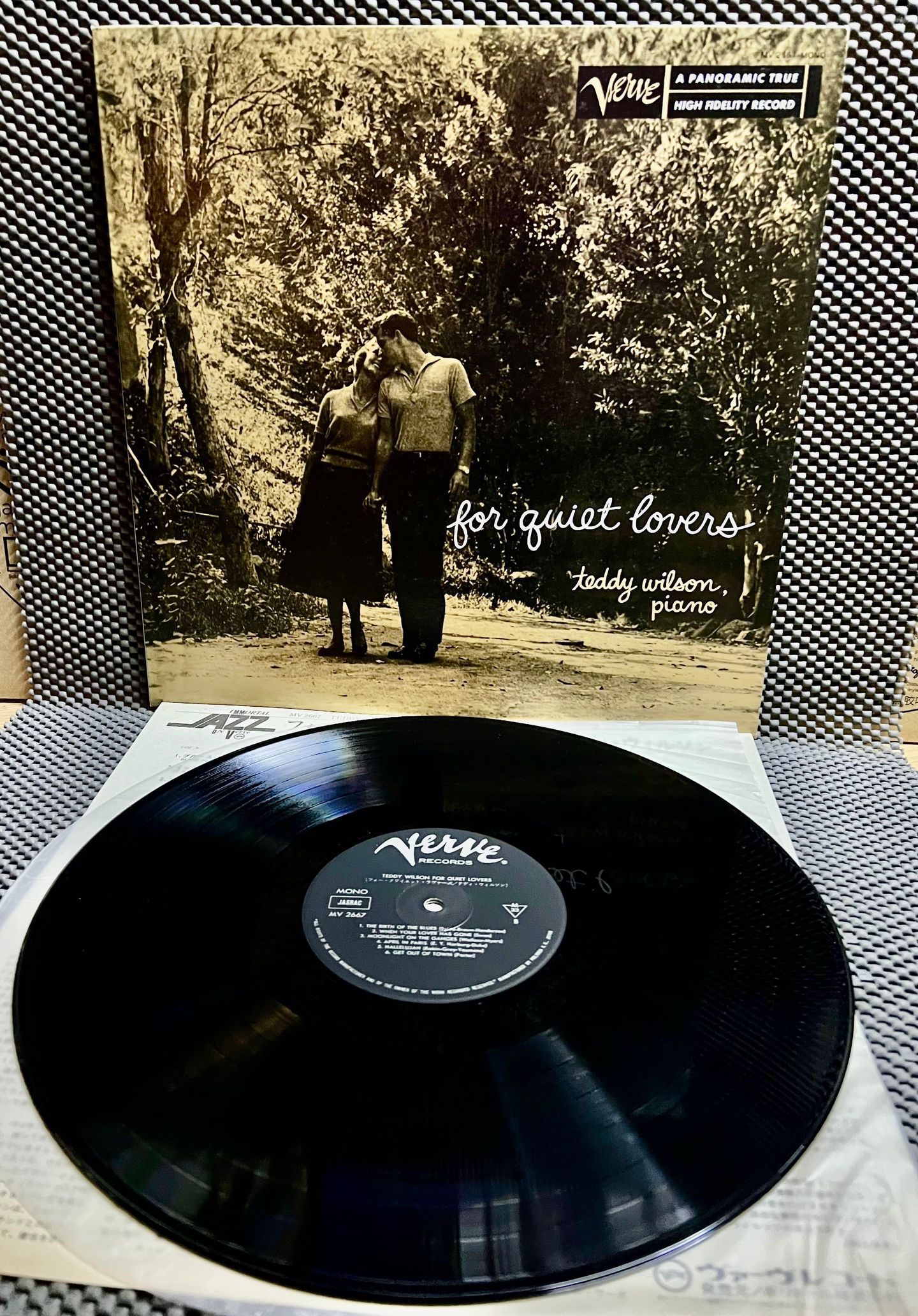 Teddy Wilson - For Quiet Lovers [Vinyl LP - Japan Press - Mono 1980 - MV 2667 - Mint/NM] Jazz | Verve Records (MV 2667) - 2