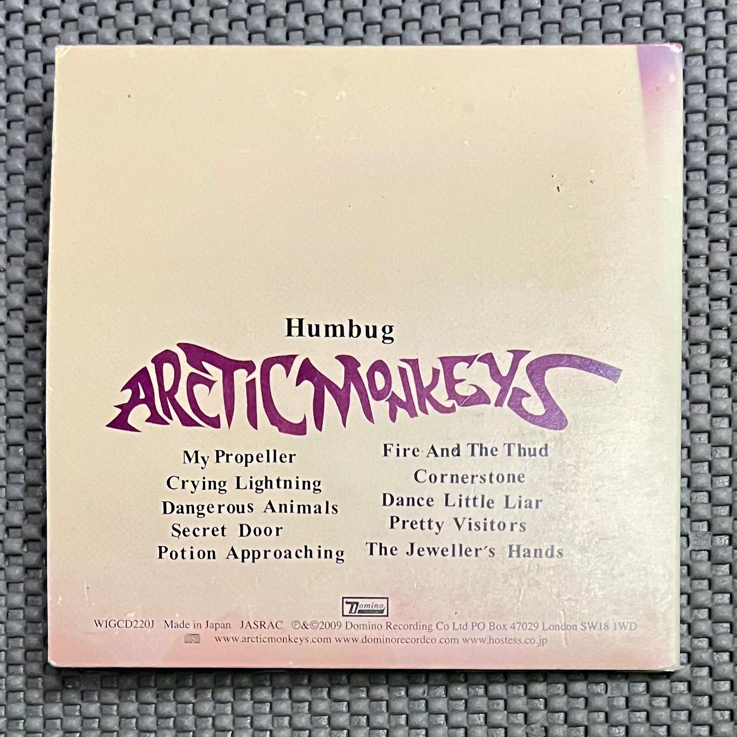 Arctic Monkeys - Humbug [CD - 1st Japan Press - 2009 - EX/EX to NM] Indie Rock | Domino (WIGCD220J) - 2