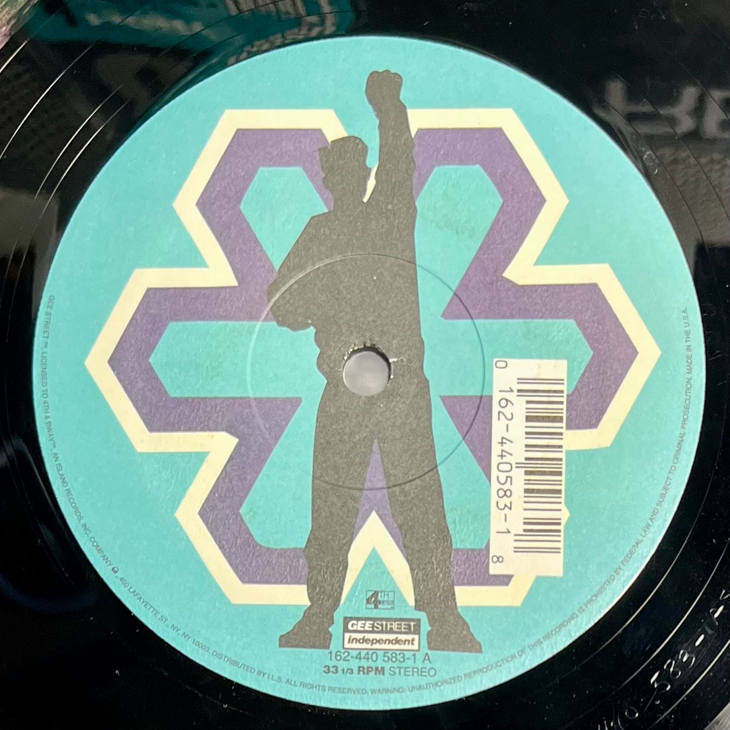 Doug E. Fresh - I-Ight (Alright) [Vinyl EP 12" - 1st US Press - 1993 - NM/NM] Hip Hop | Gee Street Independent (162-440 583-1) - 3