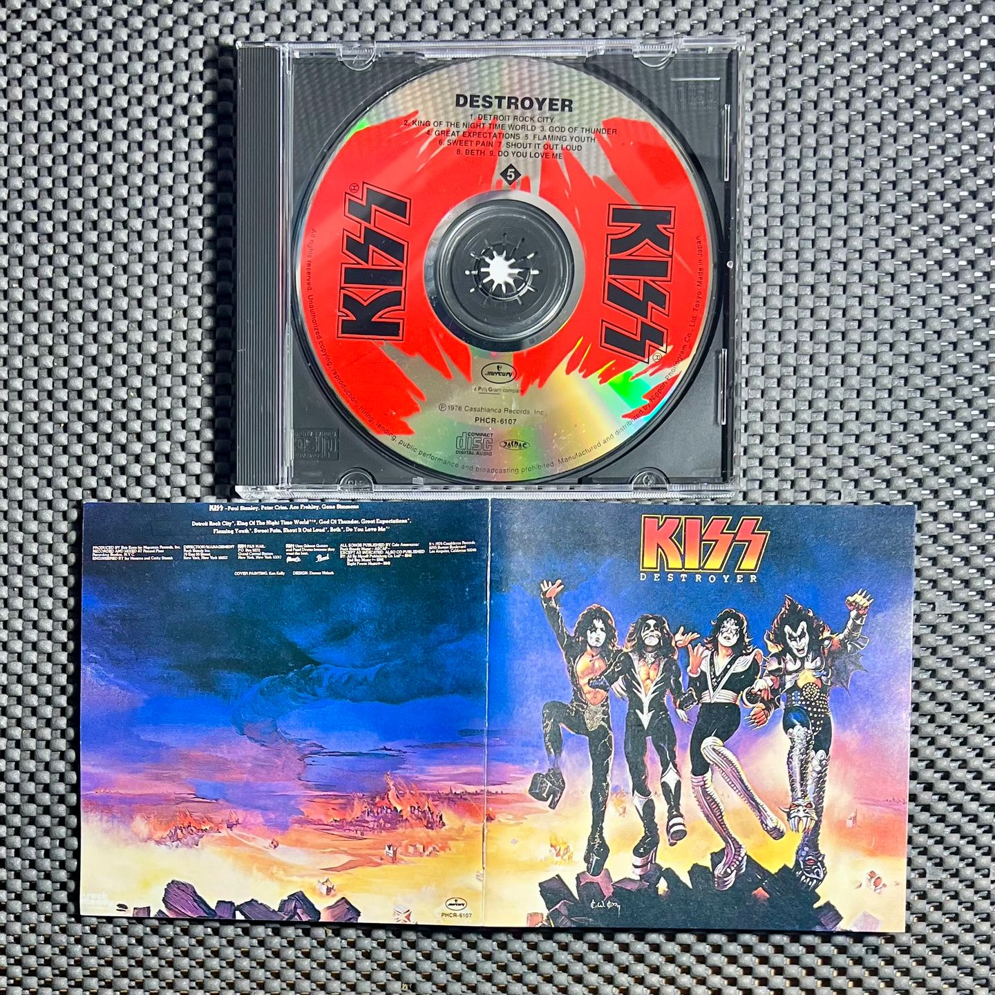 Kiss - Destroyer = 地獄の軍団 | Mercury (PHCR-6107) - 3