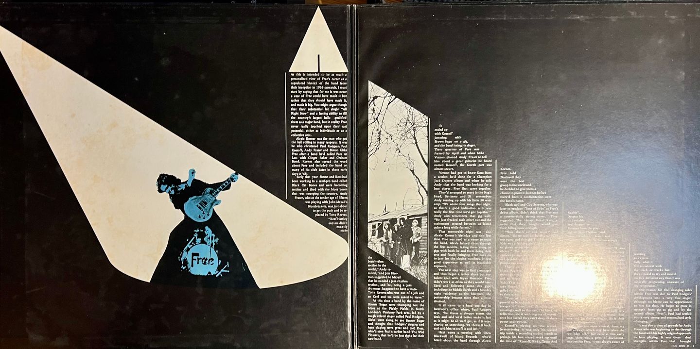 Free - The Free Story [Vinyl LP - Japan Press - Reissue 1975 - Compilation -  Island Records – ILS-67020~21 - Media: NM / Sleeve: EX Gatefold with Insert, no Obi] | Island Records (ILS-67020~21) - 4