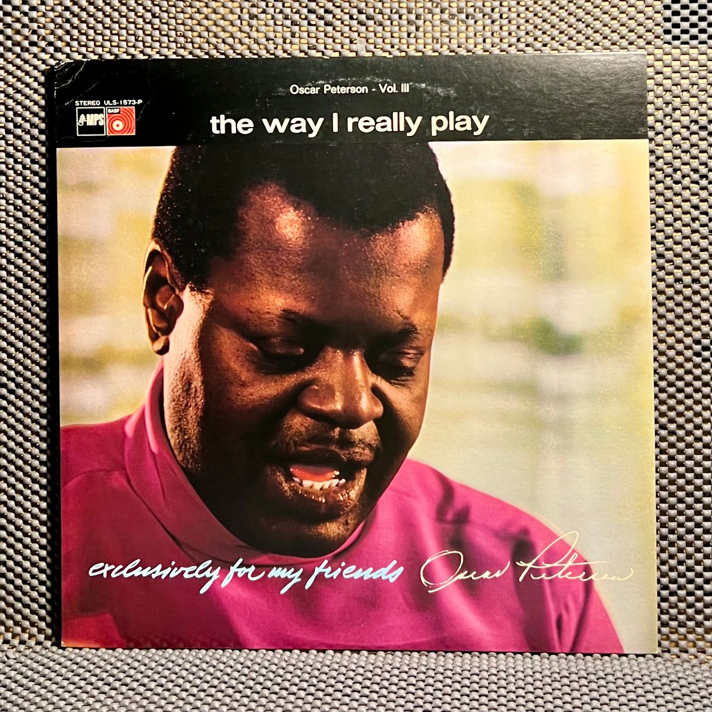Oscar Peterson - The Way I Really Play [Vinyl LP - 1st Japan Press - 1968 - ULS-1573-P - NM/EX] Jazz | MPS Records (ULS-1573-P) - main