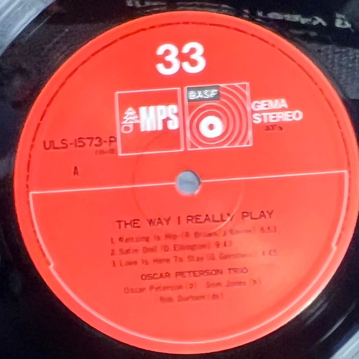 Oscar Peterson - The Way I Really Play [Vinyl LP - 1st Japan Press - 1968 - ULS-1573-P - NM/EX] Jazz | MPS Records (ULS-1573-P) - 4