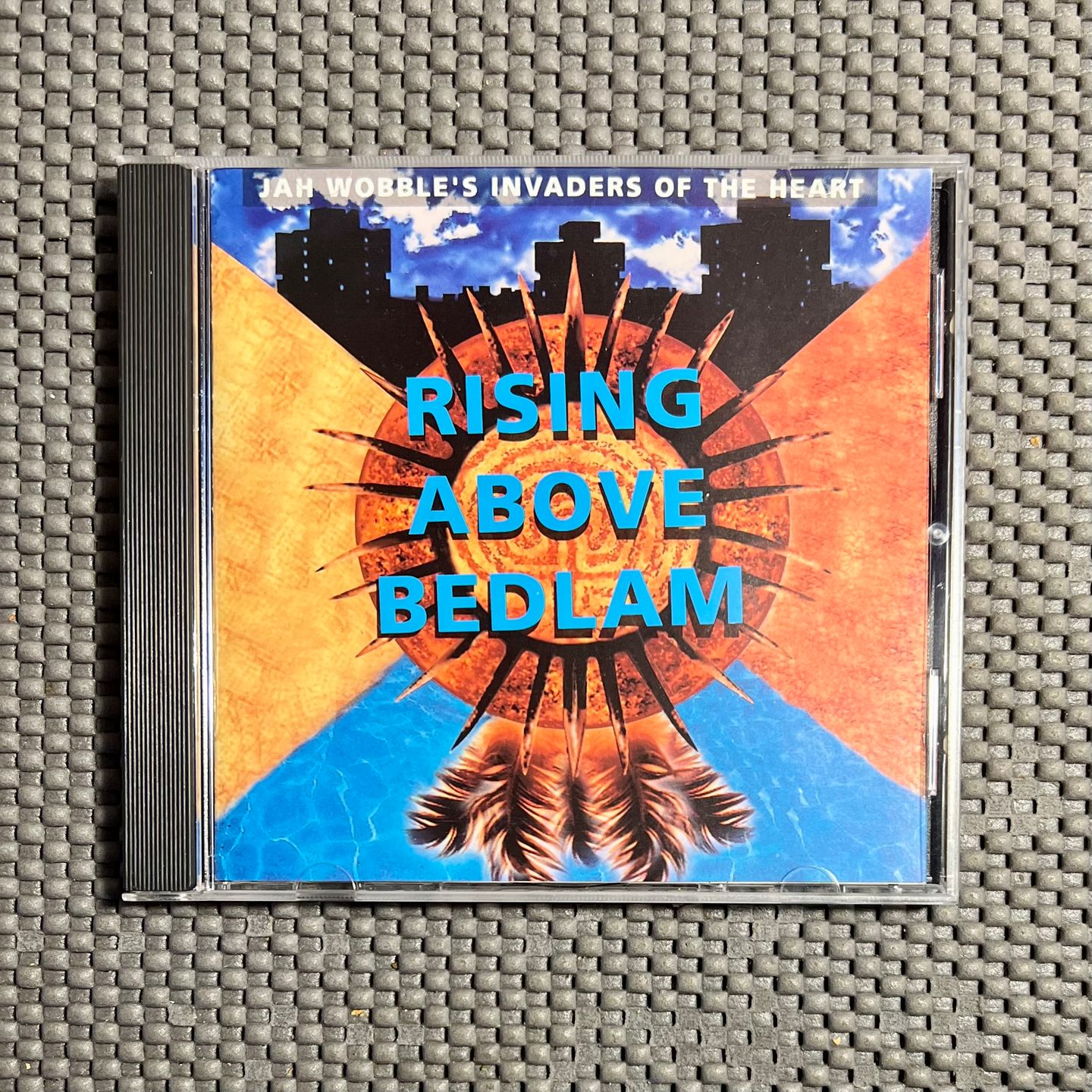 Jah Wobble's Invaders Of The Heart - Rising Above Bedlam [CD - 1st US Ed. 1991 - Atlantic 7 82386-2 - Mint] Dub | Atlantic (7 82386-2) - main