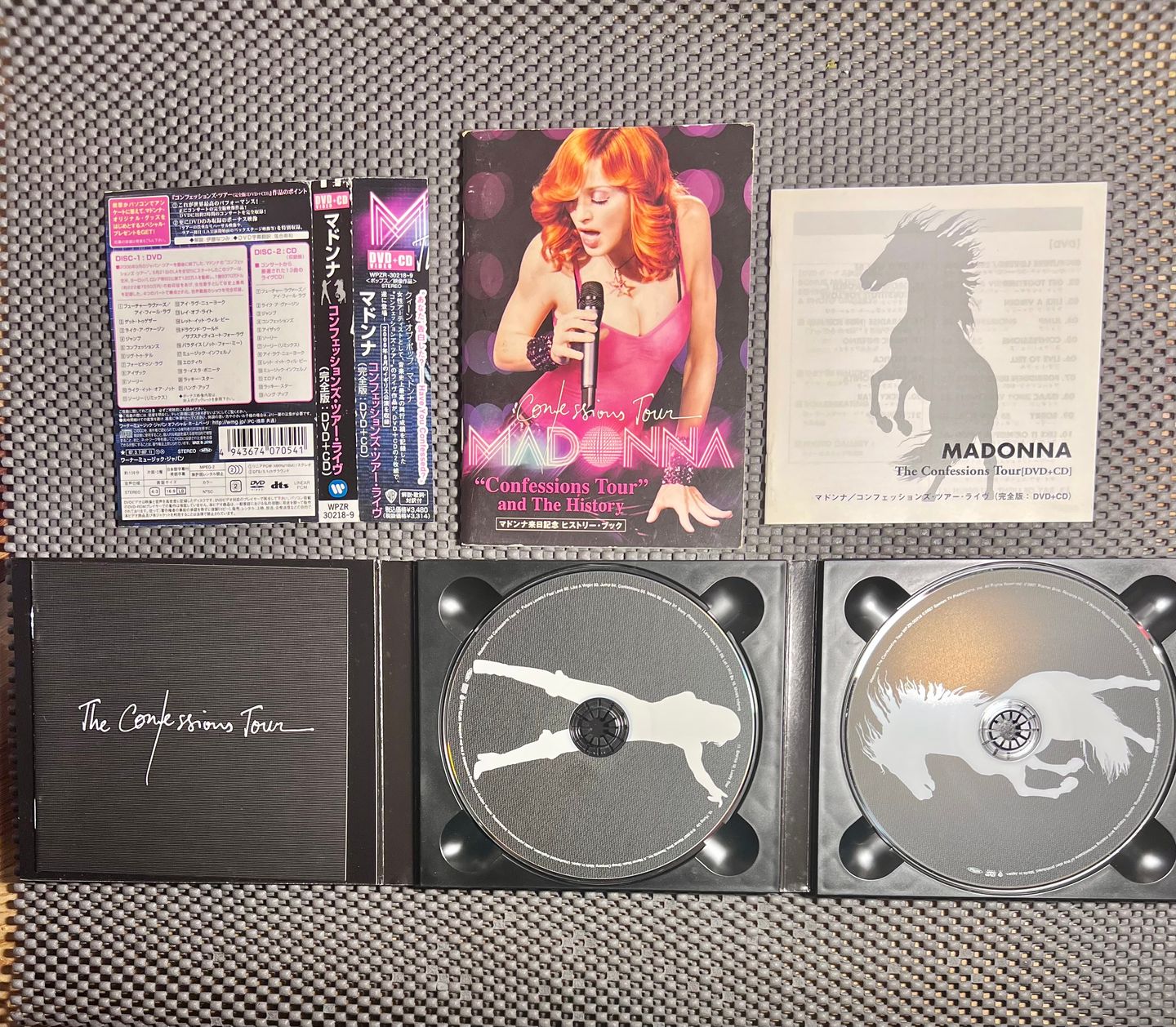 Madonna - The Confessions Tour [CD + DVD - 1st Japan Press - 2007 - Mint / NM]  Pop Dance | Warner Bros. Records (WPZR-30218-9) - 3