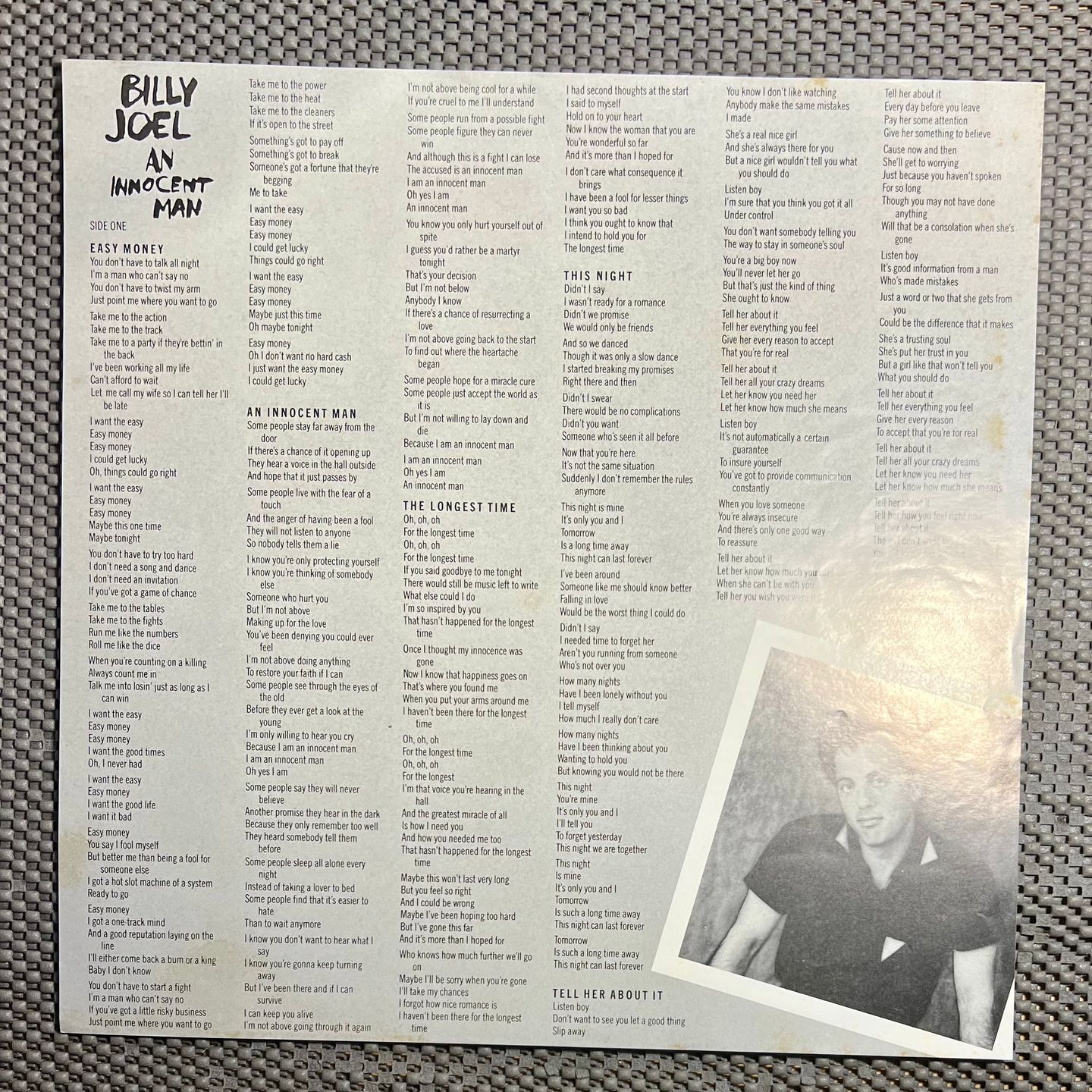 Billy Joel - An Innocent Man [Vinyl LP - 1st Japan Press - 1983 - 25AP 2660 - Mint] Pop Rock | CBS/Sony (25AP 2660) - 9