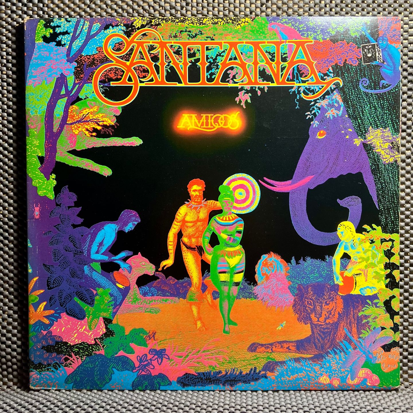 Santana - Amigos [Vinyl LP - 1st EU Press - 1976 - CBS 86005] Latin Rock | CBS (CBS 86005) - main