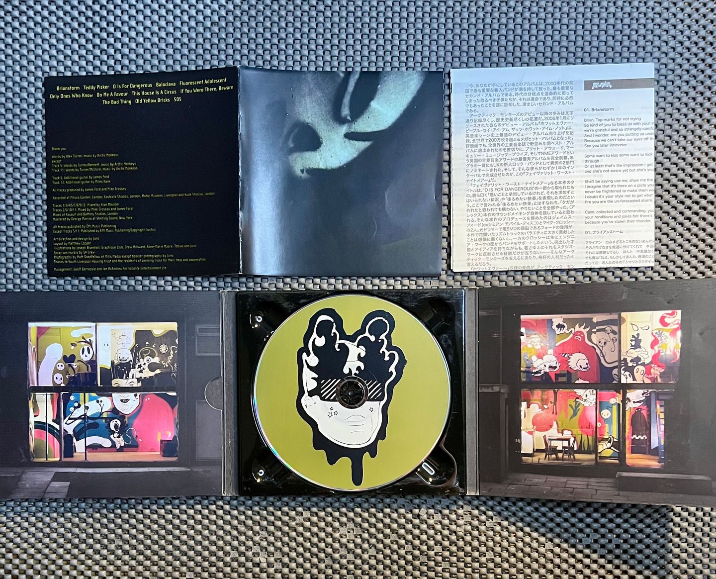 Arctic Monkeys - Favourite Worst Nightmare [CD - 1st Japan Press - 1987 - NM/NM] Rock | Domino (WIGCD188J) - 3