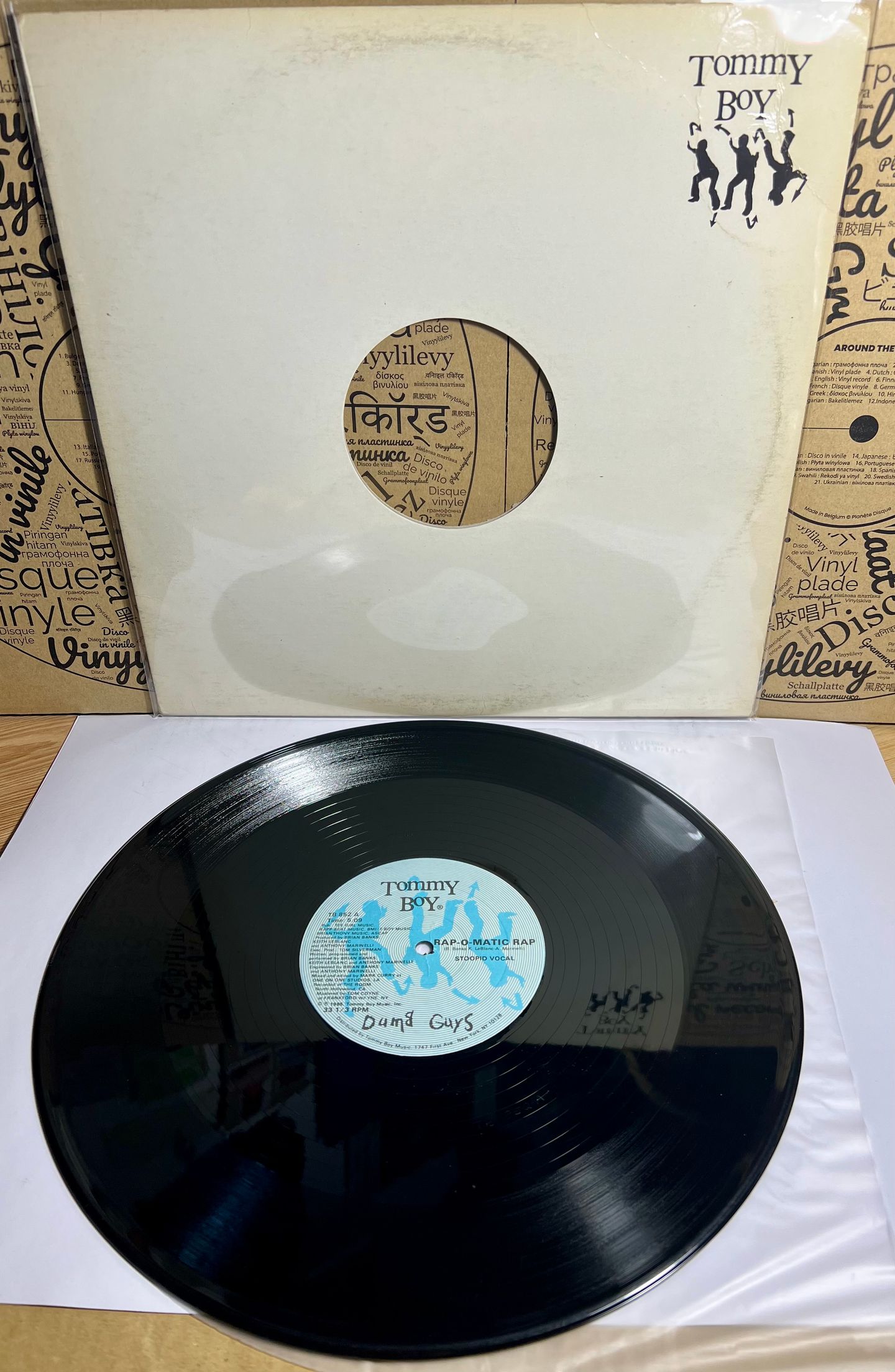 Dumb Guys - Rap-O-Matic Rap | Tommy Boy (TB 852)