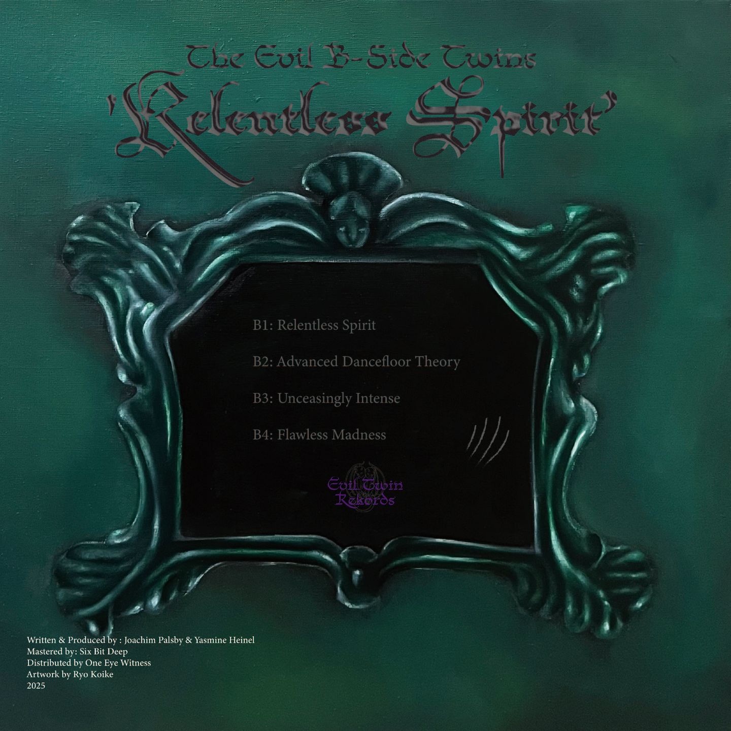 Yazzus & DJ TOOL & Evil B-Side Twins - Relentless Spirit | Evil B-Side Twins Rekords (ETR001) - 2 Yazzus & DJ TOOL & Evil B-Side Twins - Relentless Spirit | Evil B-Side Twins Rekords (ETR001) - 2