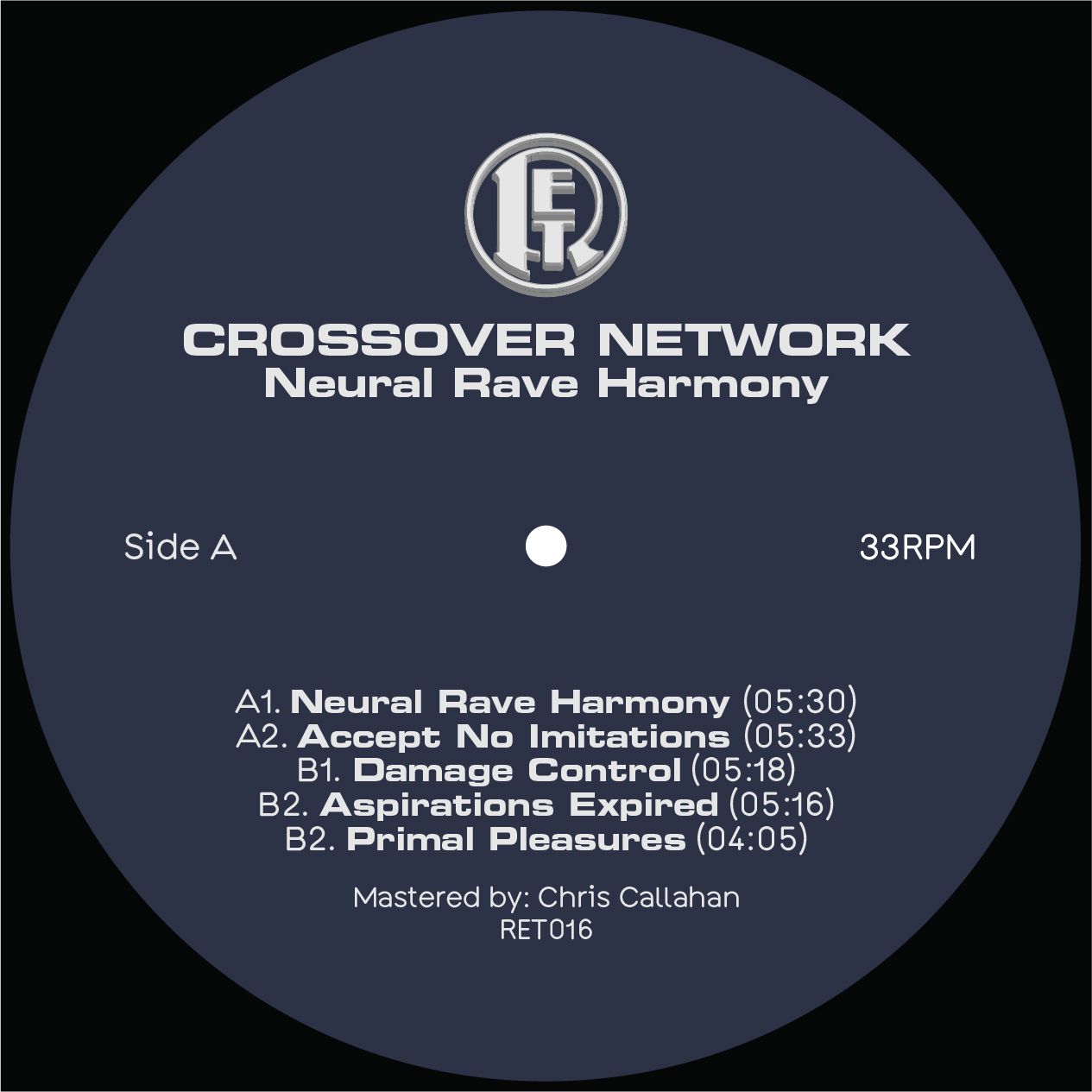 Crossover Network - Neural Rave Harmony | Rotterdam Electronix (RET016) - main