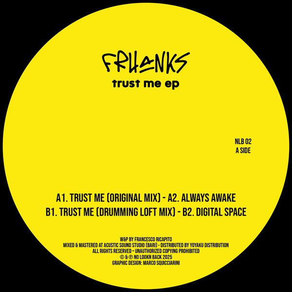 Frhanks - Trust Me EP | No Lookn Back (NLB02) - 2 Frhanks - Trust Me EP | No Lookn Back (NLB02) - 2