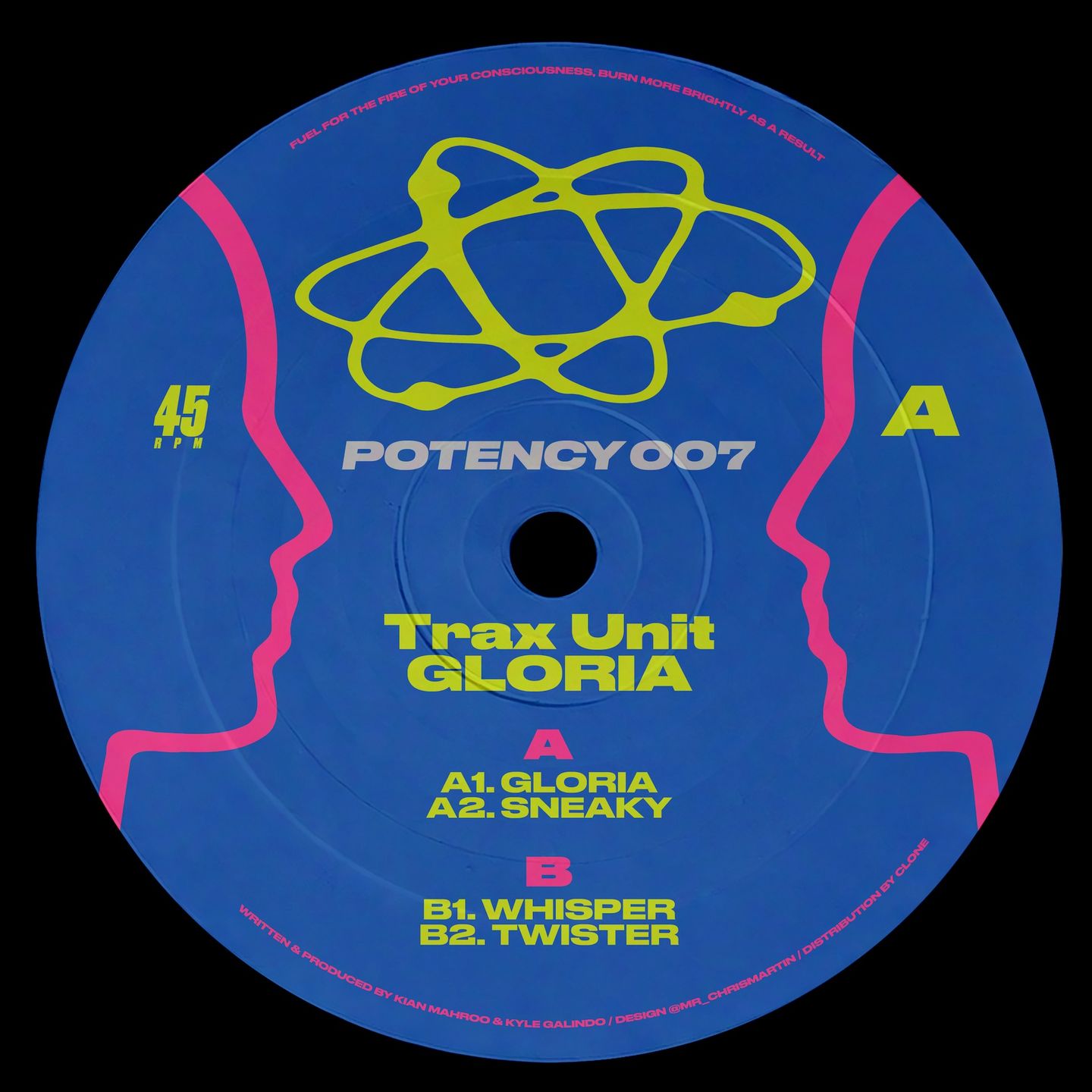 Trax Unit - Gloria | Potency (POTENCY007) - main