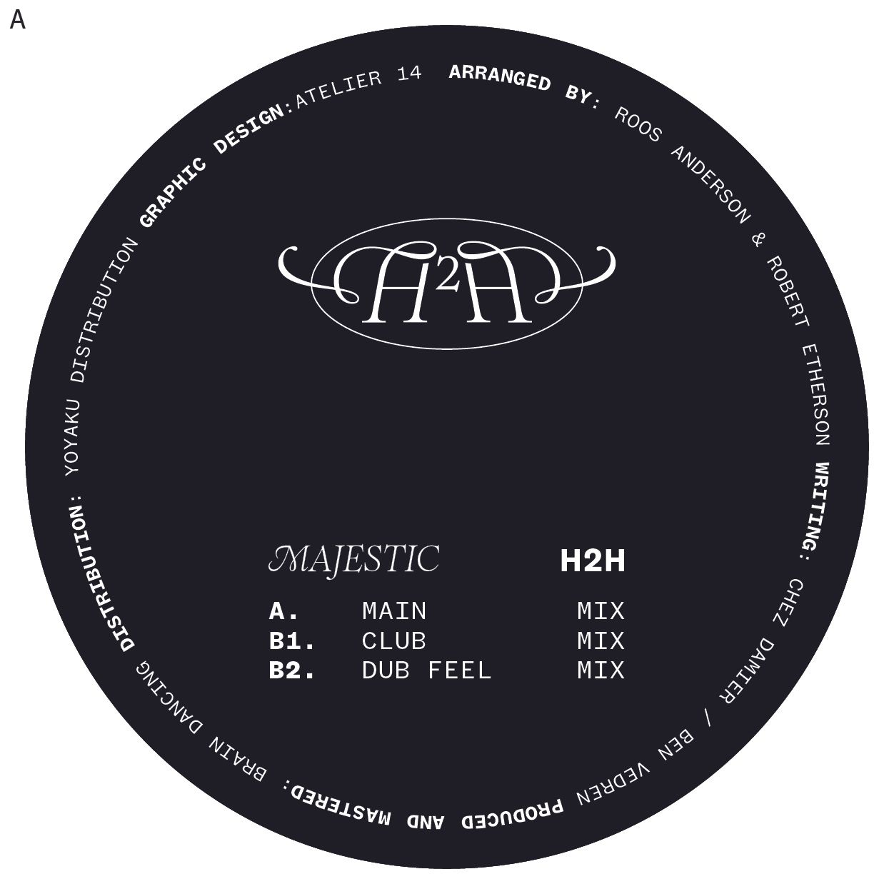 Chez Damier , Ben Vedren - Majestic | YYK no label (YYKH2H) - main