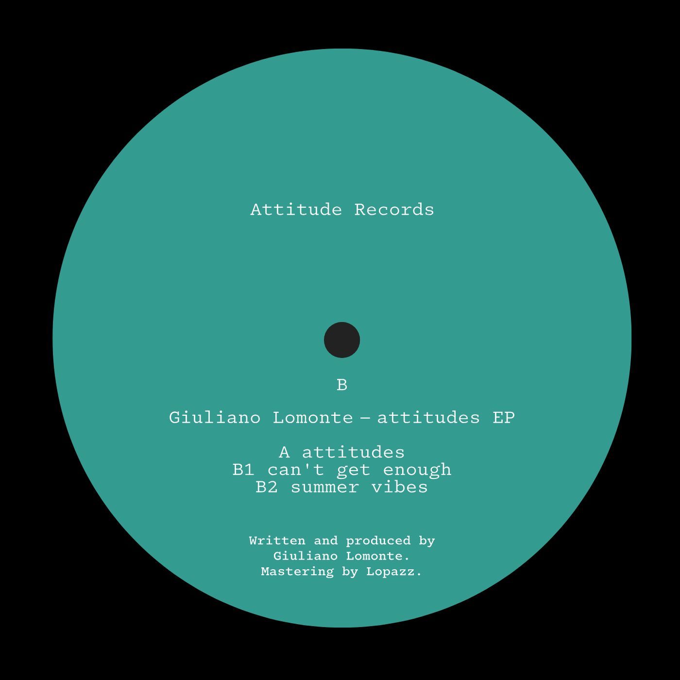 Giuliano Lomonte - Attitudes | Attitudes (ATR001) - main Giuliano Lomonte - Attitudes | Attitudes (ATR001) - main