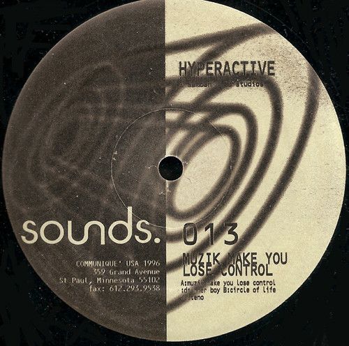 DJ Hyperactive - Muzik Make You Lose Control | Sounds. (SOUNDS013)