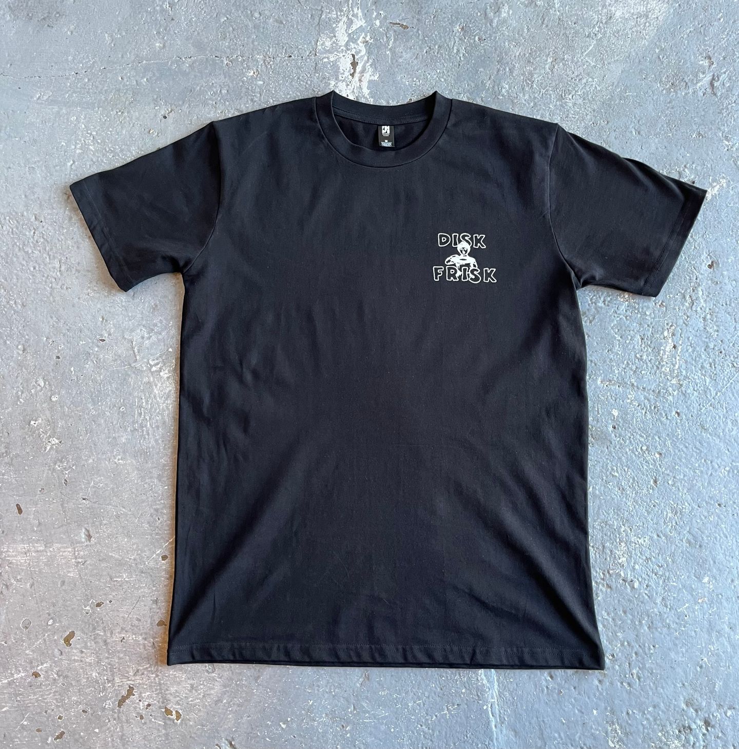 Disk Frisk - Disk Frisk Logo T-shirt - Black