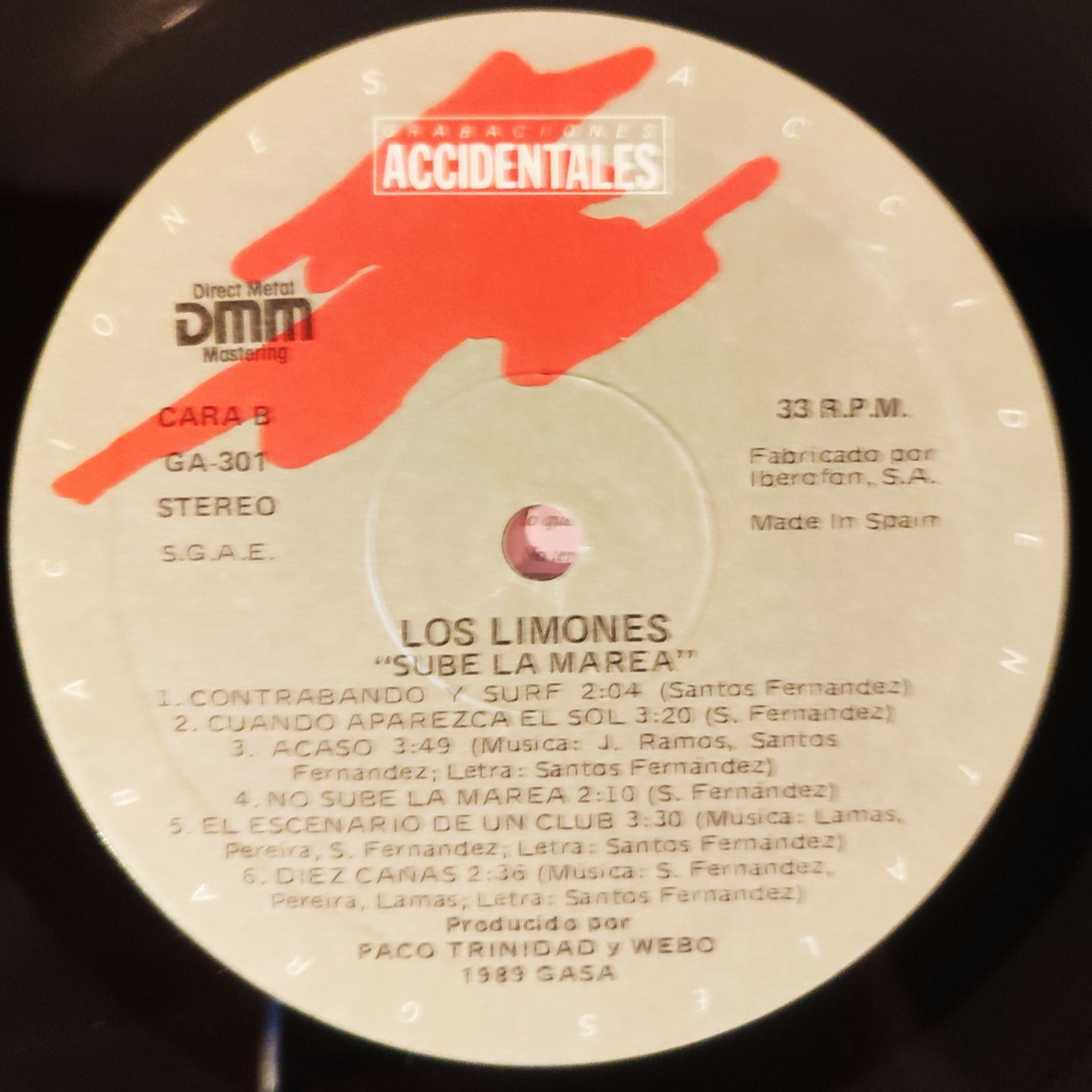 Los Limones - Sube La Marea - Vinilo | Grabaciones Accidentales (GA-301) - 4 Los Limones - Sube La Marea - Vinilo | Grabaciones Accidentales (GA-301) - 4