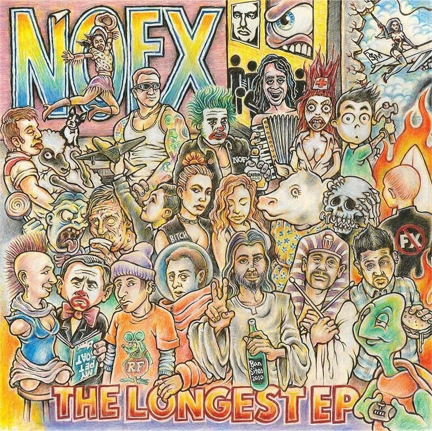 NOFX - The Longest EP - 2 Vinilos | Fat Wreck Chords (FAT758-1) NOFX - The Longest EP - 2 Vinilos | Fat Wreck Chords (FAT758-1)