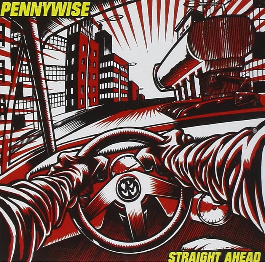 Pennywise - Straight Ahead - Vinilo "Red And Black Galaxy" | Epitaph (6553-1)
