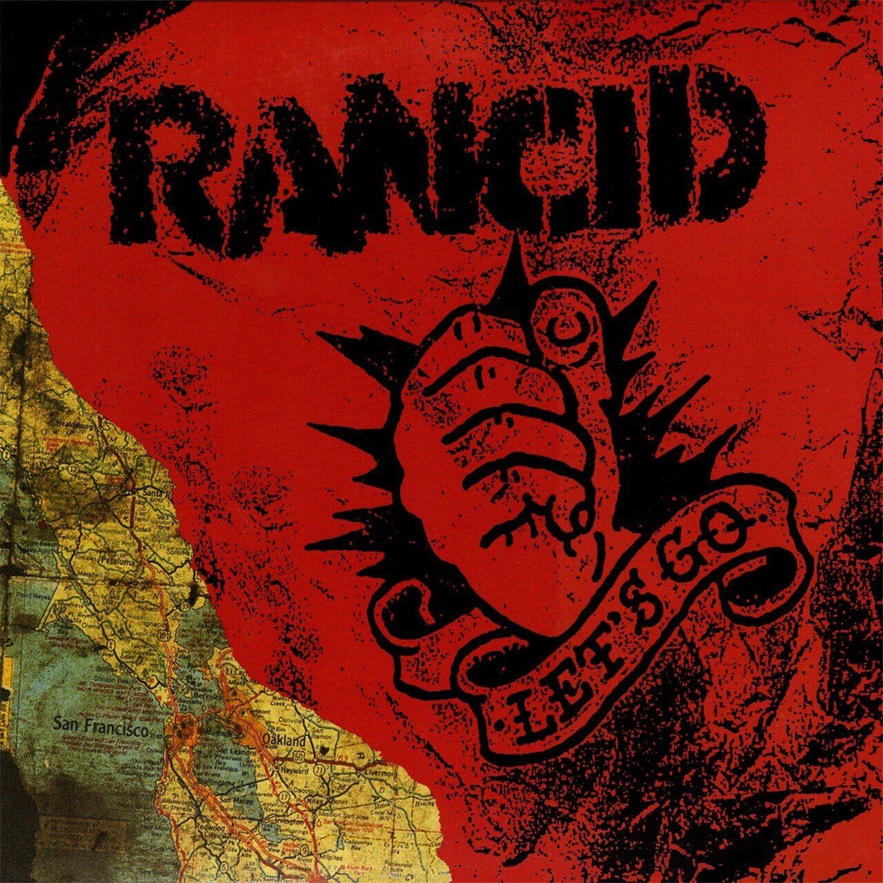 Rancid - Let's Go - Vinilo Milky Clear And Black Galaxy | Epitaph (87361-1)