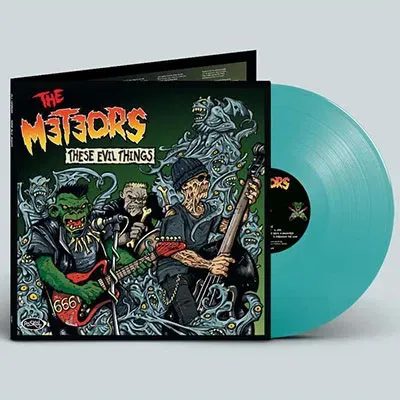 The Meteors - These Evil Things - Vinilo Azul | Svart Records (SRE577LPB1) - 2 The Meteors - These Evil Things - Vinilo Azul | Svart Records (SRE577LPB1) - 2