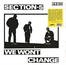 Section 5 - We Wont Change - Vinilo Blanco | Oi! Records (OIR-002)