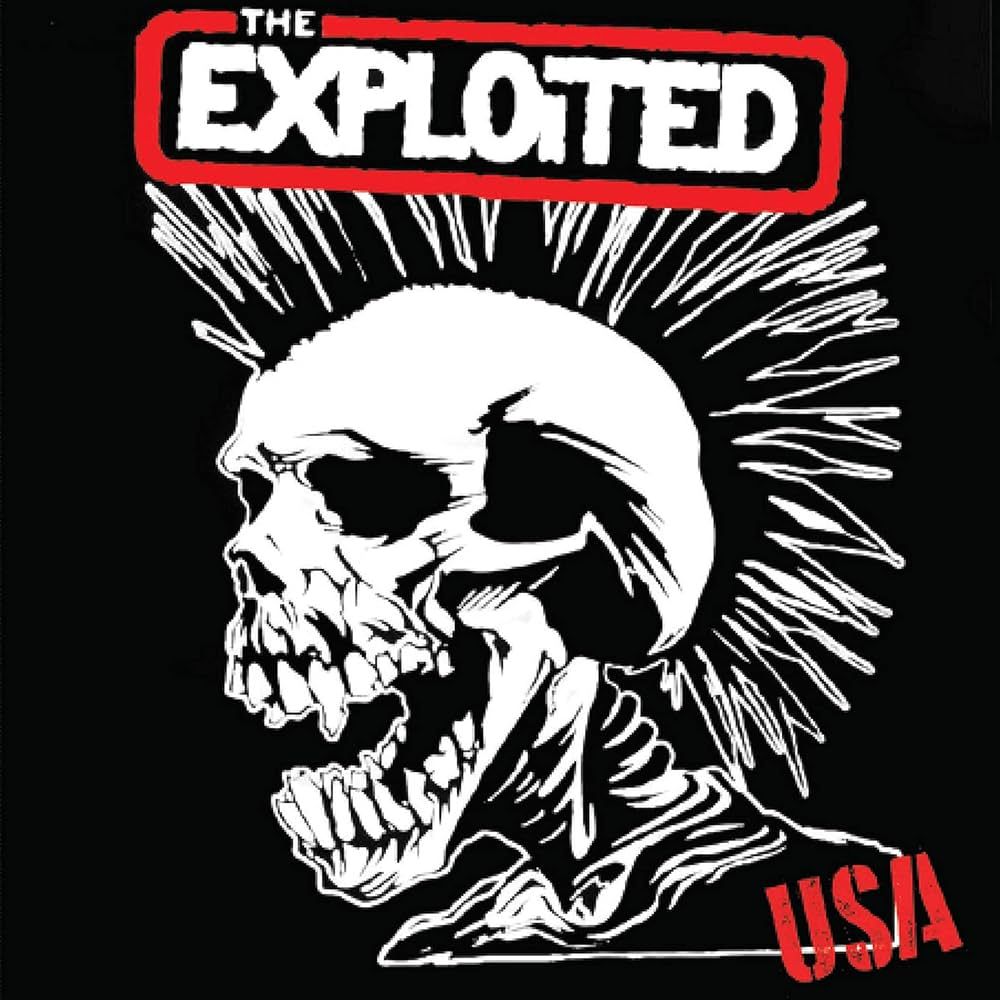 The Exploited - USA - Vinilo Rojo Mármol | Cleopatra (CLO 3557)