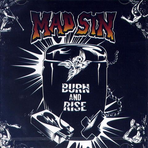Mad Sin - Burn And Rise - Vinilo Rojo | Svart Records (SRE630LPB1)
