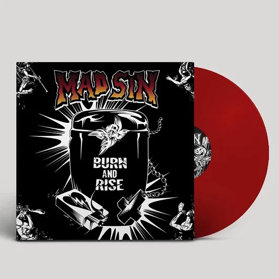 Mad Sin - Burn And Rise - Vinilo Rojo | Svart Records (SRE630LPB1) - 2