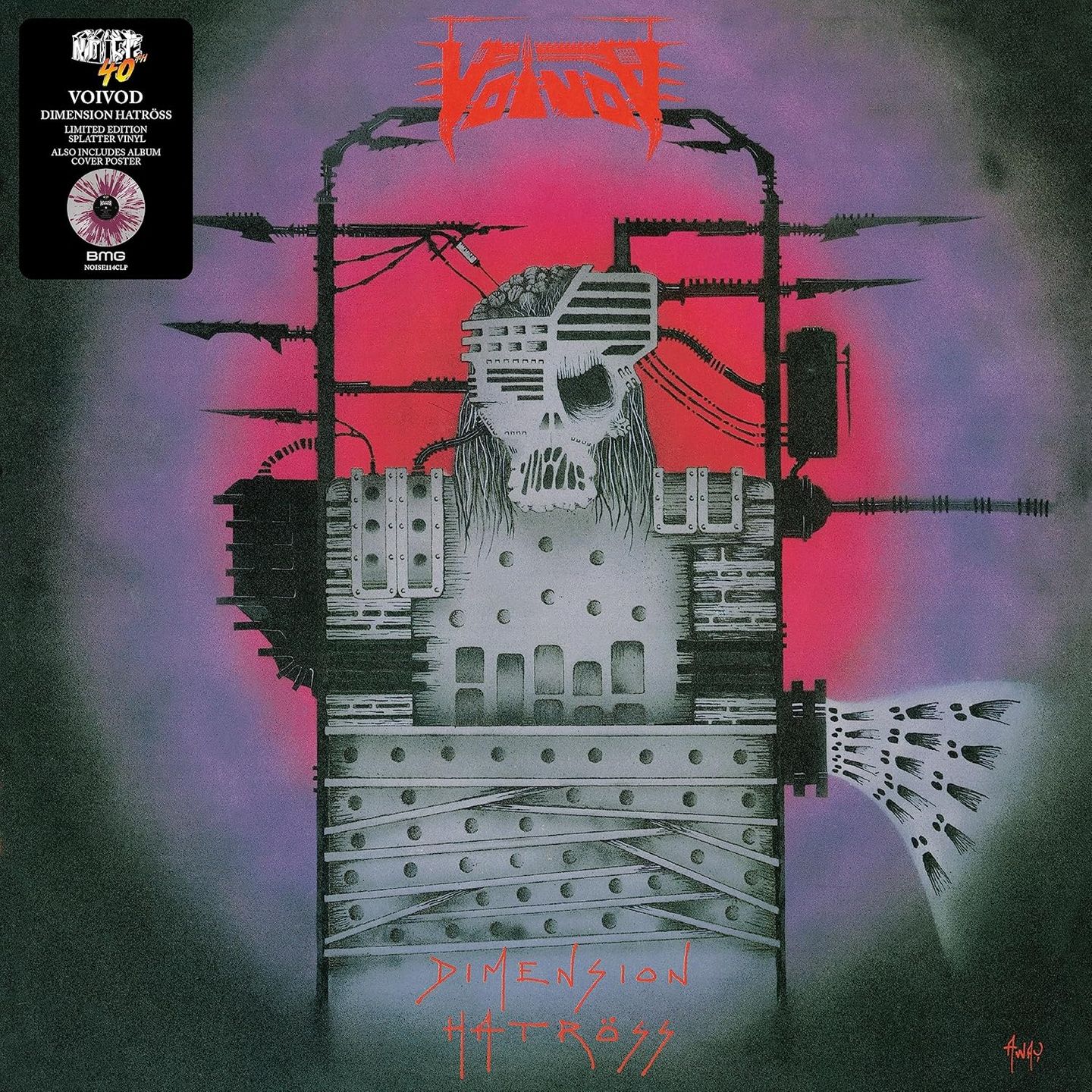 Voïvod - Dimension Hatröss - Vinilo Splatter | Noise (NOISE114CLP)