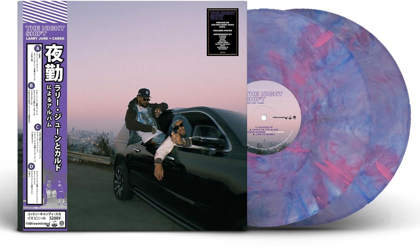 Larry June + Cardo - The Night Shift - 2 Vinilos Color | Empire (ERE998) - 2 Larry June + Cardo - The Night Shift - 2 Vinilos Color | Empire (ERE998) - 2