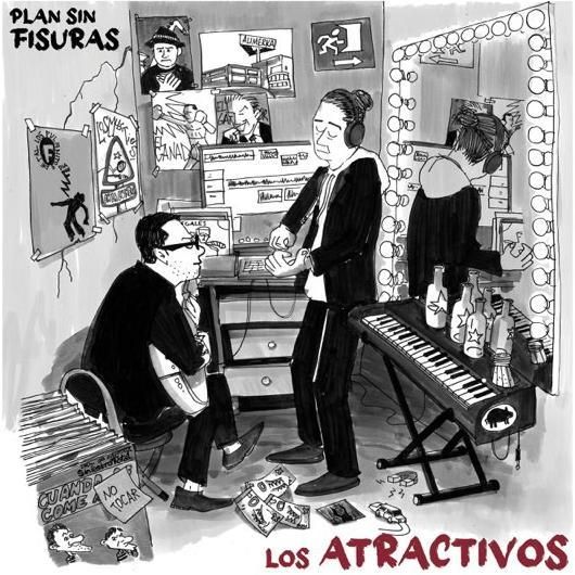 Los Atractivos - Plan Sin Fisuras - Vinilo | Trilobite Records (TRB031)