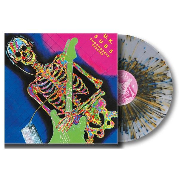 UK Subs - Endangered Species - Clear Splatter | Reissued Sounds (MICR024)
