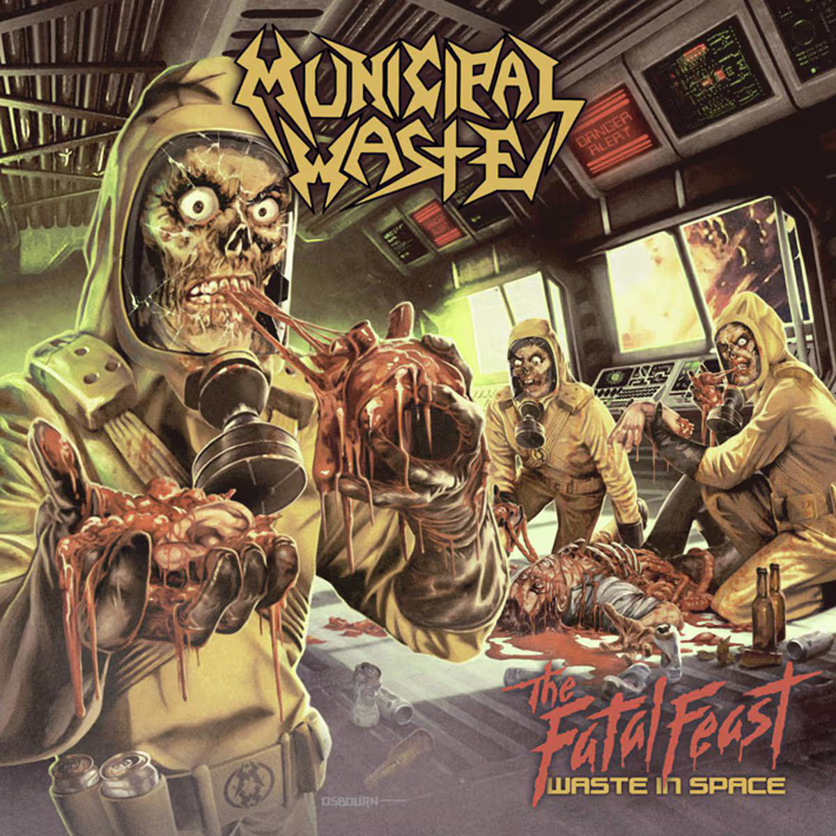 Municipal Waste - The Fatal Feast - Vinilo Color Oro | Nuclear Blast (NB 40632)