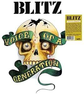 Blitz - Voice Of A Generation - Vinilo Splatter Blanco/Verde | Radiation Reissues (RRS32CVS)