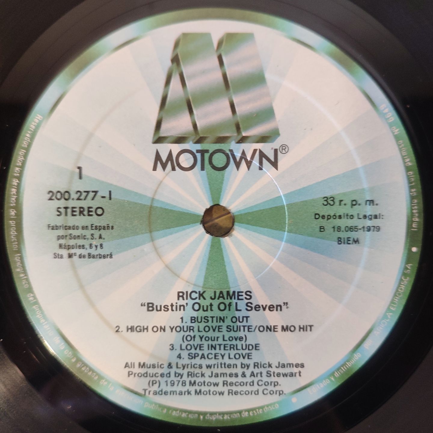 Rick James - Bustin' Out Of L Seven - Vinilo | Motown (200.277-1) - 3 Rick James - Bustin' Out Of L Seven - Vinilo | Motown (200.277-1) - 3