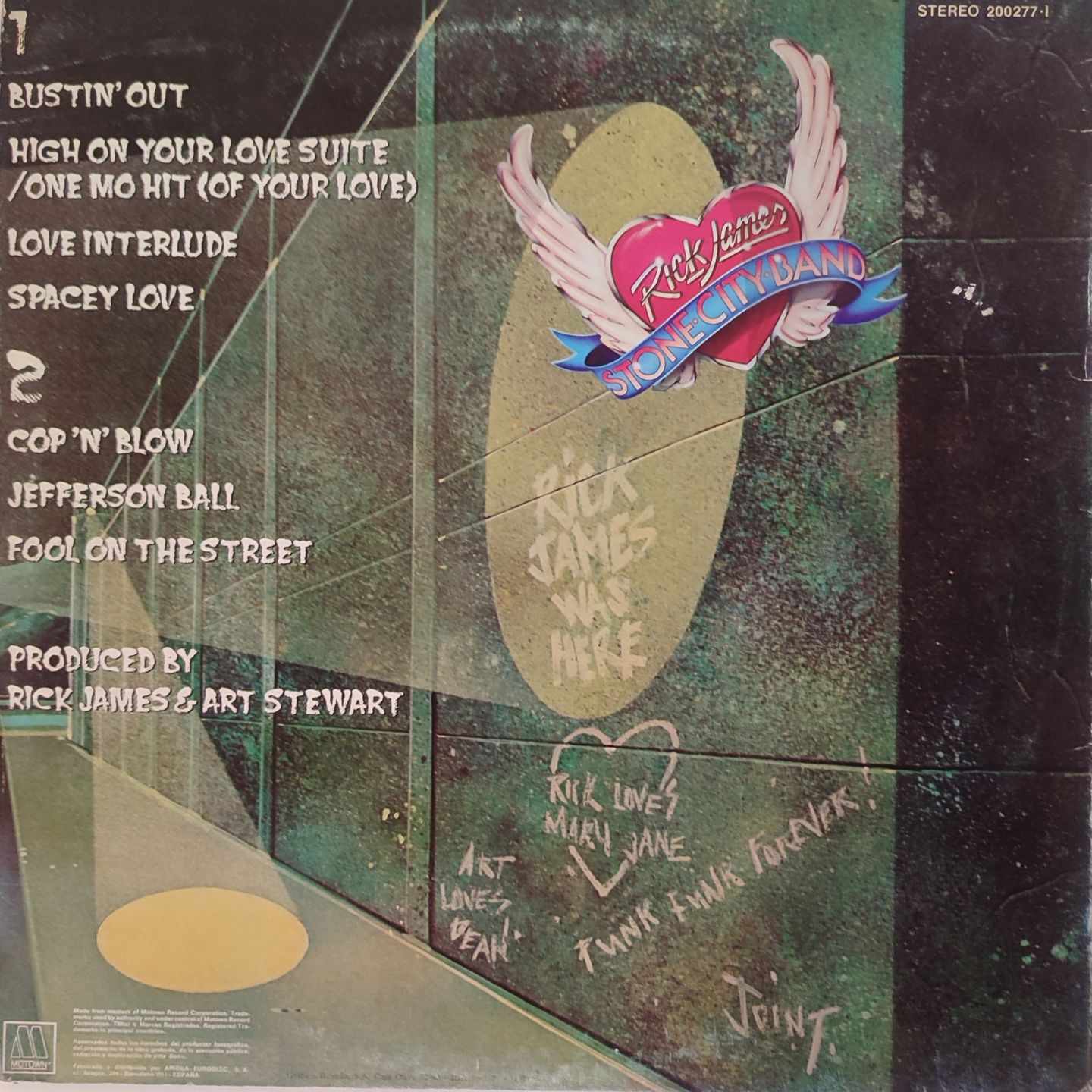 Rick James - Bustin' Out Of L Seven - Vinilo | Motown (200.277-1) - 2 Rick James - Bustin' Out Of L Seven - Vinilo | Motown (200.277-1) - 2