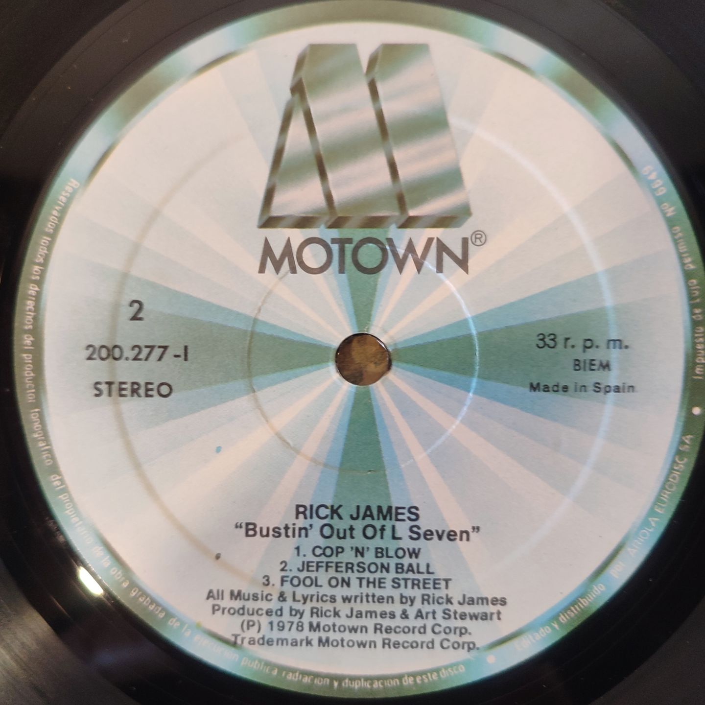 Rick James - Bustin' Out Of L Seven - Vinilo | Motown (200.277-1) - 4 Rick James - Bustin' Out Of L Seven - Vinilo | Motown (200.277-1) - 4