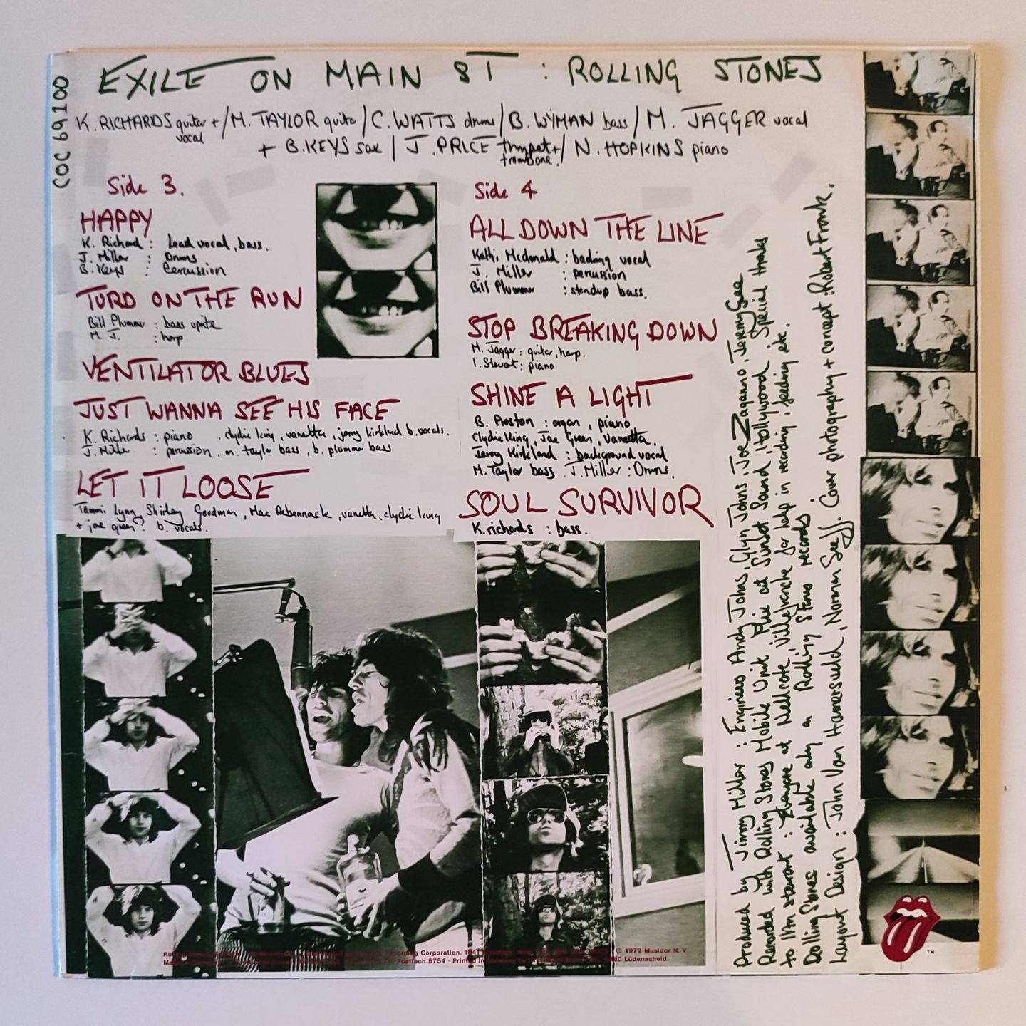 The Rolling Stones - Exile On Main Street - 2 Vinilos | Rolling Stones Records (COC 69 100) - 6 The Rolling Stones - Exile On Main Street - 2 Vinilos | Rolling Stones Records (COC 69 100) - 6